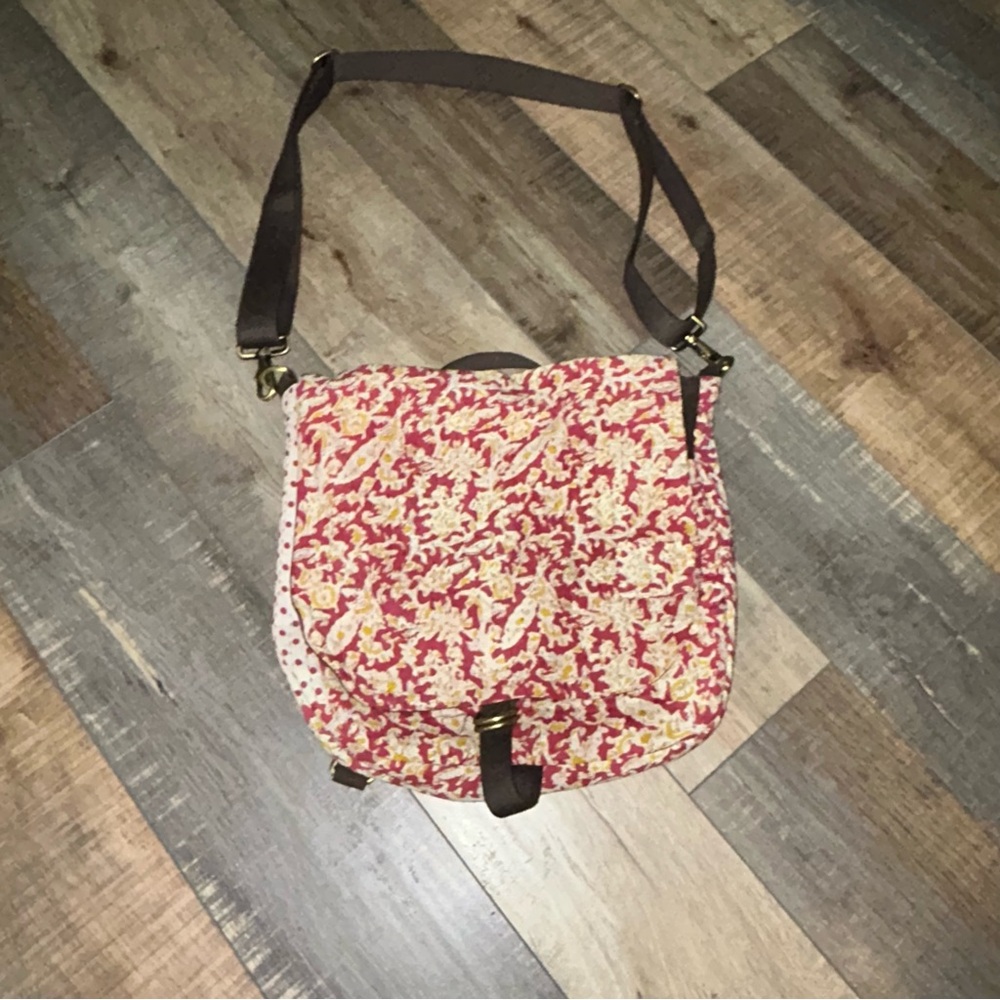 Sari Bari Tote/Backpack Adj Straps Great Colors  Hand Made In India